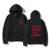 Men's Hoodies Sweatshirts Harajuku Hoodie Streetwear MAKE MONEY NOT FRIENDS Hoodies Men Fashion letter print sweatshirt sudaderas hombre Hoody clothes 230111