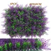 Decorative Flowers 60X40cm Artificial Plant Lawn Greening Wall Turf Outdoor Home El Background Decoration