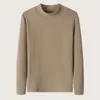 Men's Polos 2023 Autumn And Winter Men's Solid Pullover Thickened Thermal Long Sleeve Undercoat Men Half High Collar Slim Sweater