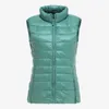 Women's Vests Autumn Duck Down Warm Vest Sleeveless Stand Collar Portable Quilted Female Winter Solid Casual Woman Jacket 230111