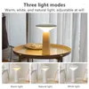 Night Lights Touch Switch Three Modes LED Desk Lamp Learning Eye Protection Reading Brightness Adjustment USB Charging Home Decoration