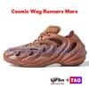 Designer adiFOM Q Sandaler Tofflor strandrutschbanor män kvinnor skor sommarsandal Off White Svart kolfiber Core Black Impact Orange Cosmic Way Runners Neptune Slipper