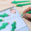 High Quality Student Cute Creative Signature Pen Cactus Gel Office Stationery Water-based