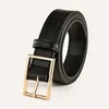 Belts 2023 Fashion Japanese Word Buckle Ladies Casual Decoration Length 107 2.8CM Snake Pattern Belt