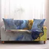 Krzesło okładka kolorowa sofa okładka nowoczesna marmurowy styl prosty poliester pełny wrap salon sypialnia ręcznik Dekoracja domu