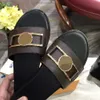 Designer shoes Slippers BOM DIA FLAT MULE 1A3R5M Cool Effortlessly Stylish Slides 2 Straps with Adjusted Gold Buckles Women Summer. 35-46m Men andwomen alike