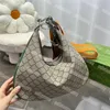 Designer Umhängetasche Damen Hobo Bag Attache Retro Plaid Stickerei Luxus Handtasche Geldbörse Umhängetaschen