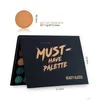 Eye Shadow Beauty Glazed Must Have Palette de fards à paupières de 35 couleurs Luminous Matte Coloris Palettes de surligneur de maquillage Drop Delivery Health Dhal3