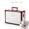 Resväskor tum resväska kosmetisk fodral mini spot presentförpackning stor kapacitet lagring hand bagageuitcases
