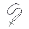 Hangende kettingen Viking Cross ketting mannen vrouwen sieradenketen De Vikings Teen Teen unisex antieke zilveren hiphop rock sweater