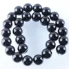 8mm grossist naturlig svart kvarts sten runda lösa pärlor för smycken som tillverkar 6/8/10 mm diy armbandsträng 15,5'bg311