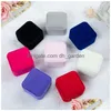 Jewelry Boxes Ring Earring Pendant Holder Storage Case Gift Packing Box For Wedding Engagement Display Cases Drop Delivery Pa Dhgarden Dhaew