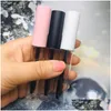 Storage Bottles Jars 10Ml Empty Mascara Tube Clear Eyelash Bottle Frosted White Pink Lid Cosmetic Packing Container Drop Delivery Dhgub