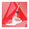 Hamacs Hammock Yoga Swing Anti Stretch Resistance Bandes Lit Bouteaux Indoor Fitness Supplies Drop Livrot Home Garden Furniture Outdo DHD25