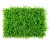 Decorative Flowers Artificial Plant Wall Greening Fake Grass Home Garden Jungle Decoration Hanging Plants Outdoor Wedding Custom Background