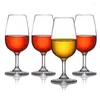 Verres à vin Tritan Matériau Transparent Plastique Verre Gobelet Jus Coupe Incassable Champagne Cocktail Kawaii