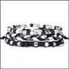 Chaîne À La Main Tissé Tressé D'été Chaîne Bracelet Pour Femmes Fille Lien Réglable Bracelets Bijoux Poignet Cheville En Cuir Corde Bangl Dhybx