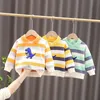 Pullover Spring Autumn Kids Boys Felthirts Kids Hoodies Abbigliamento top maniche lunghe Spethirt Boys Girls Abiti per bambini 0-4Y 230111