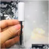 Vorratsflaschen Gläser 10 ml Leere Mascara Tube Klare Wimpernflasche Frosted Weiß Rosa Deckel Kosmetische Verpackungsbehälter Drop Lieferung Dhgub