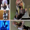 Accessoires de déguisement Anime Cyberpunk Edgerunners Lucy Cosplay Combinaison Sexy Tenues Jeu de rôle Perruque Halloween pour femme fille 230111
