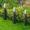 Akrylrörelsessensor 10W LED Lawn Light Outdoor Waterproof IP65 Aluminium Villa Pillar Landscape Pathway Pollards