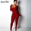 Jumpsuits voor dames rompers trui gebreide jumpsuit voor vrouwen winter sexy off schouder lange mouw overalls bodycon femme 2023