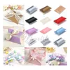 Enrocamento de presentes 100pcs /lote estilo travesseiro caixas de doces para festa de casamento favorita decora￧￣o de documentos /PVC /marrom entrega de queda de kraft ho dhahl