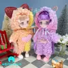 Dolls Doll For Girls Toy BJD Mini Dolls Anime Girl Kerstcadeau Baby Body 3d Big Eyes Beautiful Diy Toys Doll Kleding Kleed 1/12 230111