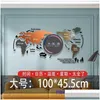 Wall Clocks Factory Outlet Fashionabla och Creative Hanging World Map Electronic Clock Nordic Living Room Home Restaurant Online Red DHCFD