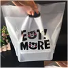 Gift Wrap Thank You Plastic Bag Cloth Storage Shop With Handle Party Wedding Candy Cake Drop Delivery Home Garden Festive Supplies Ev Dh9Xu