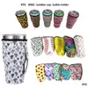 Drinkware handle 41 -stijl 30 oz herbruikbaar ijskoffie Cup Sleeve ER Neopreen Geoordeelde mouwen houder behuizing zakken zakje voor tumbler mok wat dh4is