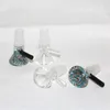 Smoking 14mm 18mm Glass Bowl Color Mix Bong Bowl Male Piece For Water Pipe Dab Rig