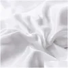 Простыни устанавливают 18 цветов роскошные атласные шелковые пластичные кровать набор одиночного размера королевы King Bedspread Er Lenen Double FL Sexy Drod