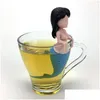 Coffee Tea Tools Arrivel Mermaid Infuser Sile Strainer Teapot Filter Bags Drinkware Tool Drop Delivery Home Garden Kitchen Dining B Dhtea