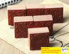 600pcslot 2015 New sweet lace series wood round stamp square shape gift stamp
