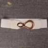 Cintos simples e luxuosos da cintura elástica vintage no outono Wide Designer Belt para mulheres de alta qualidade SCB0241