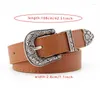 Gürtel Großhandel Legierung Frauen Gürtel Vintage Blume Carving Verstellbarer Bund Für Jeans Kleider Western Cowgirl Taille Metallband