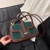 Borse da sera Piccola tracolla in pelle scamosciata per donna Borsa a tracolla opaca Borsa da donna smerigliata Retro Scrub Flap Sac messenger femminile