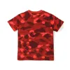 kinderen haai T-shirts jongenskleding peuter ontwerper aap meisjes mode camo t-shirts casual zomer kind jeugd kinderkleding baby peuter zuigelingen Tops straat t-shirts