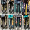 Мужские джинсы широкие брюки с грузовыми штанами 2022 Бэкги мужские мужчины весна осенью корейская мода свободная прямая мужская одежда для бренда черная T230110