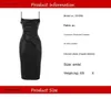 Party Dress Womens Nightclub Sexy Pu Leather Pleated Suspender Sheath