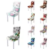 Chair Covers Cute Animal Stretch Cover For Kitchen Elastic Slipcover Removable Universal Seat Furniture