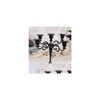 Candle Holders Metal Sier Gold Black 3 Arms 5 Stop cynku Wysokiej jakości filar na ślub Candelabra Candlestick Holder Drop D Dhn5U