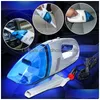 Car Vacuum Cleaner Portable Lightweight High Power Wet And Dry Dual Use Super Suction 60W Vaccum 12V Drop Delivery Mobiles Motorcycl Dhuao