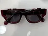 Gafas de sol para mujeres y hombres verano 103 estilo Anti-ultravioleta Retro placa cuadrada marco completo gafas caja aleatoria