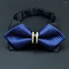 Bow Ties Men's Suits Diamond Tie Tide Good Men Metal 's Delicate Accessories