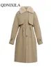 Women's Down Parkas Winter Plush Cotton Jacket Thick Coat with Hood Oversized Midi Long Wool Collar Warm Padded Coats Tops 230111