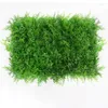 Decorative Flowers Artificial Plant Wall Greening Fake Grass Home Garden Jungle Decoration Hanging Plants Outdoor Wedding Custom Background