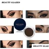 Eyebrow Enhancers Beauty Glazed Pomade Shapes With Brush Waterproof Matte Retail Package Makeup Eye Brow Drop Delivery Health Eyes Dhefa