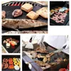 Gereedschap accessoires anti-stick barbecuemat 40 33cm bakkookbak hoge temperatuur resistent en gemakkelijk te reinigen feestkeuken